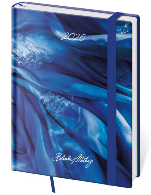 Weekly diary B6 Vario with elastic band - Reklamnepredmety