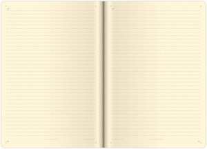 Zápisník Double Blue L linajkový - Reklamnepredmety