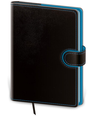 Notebook Flip L dot grid grey/grey - Reklamnepredmety
