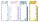 Magnetic block with pencil 7.5 x 24 cm - bma502-2 - variant