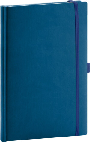 NOTIQUE Notes Aprint, black, lined, 15 x 21 cm - Reklamnepredmety