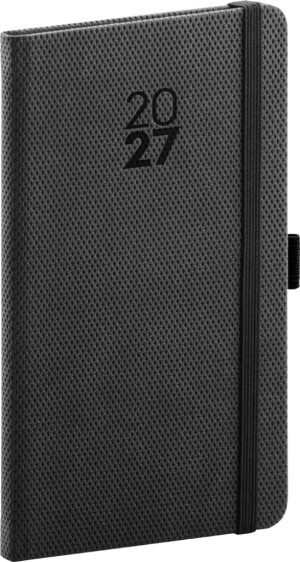 Pocket diary Diamante 2027, 9 x 15.5 cm - Reklamnepredmety