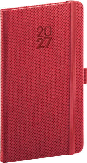 Pocket diary Diamante 2027, 9 x 15.5 cm - Reklamnepredmety