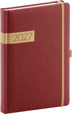Daily diary Twill 2027, 15 x 21 cm - Reklamnepredmety