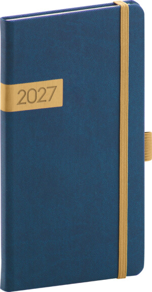 Pocket diary Twill 2027, 9 x 15.5 cm - Reklamnepredmety