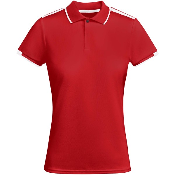 Tamil Women's Short Sleeve Sports Polo Shirt