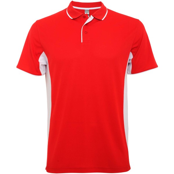 Montmelo unisex sports polo shirt with short sleeves