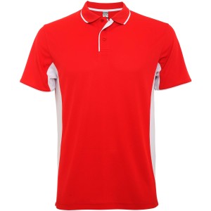 Montmelo unisex sports polo shirt with short sleeves - Reklamnepredmety