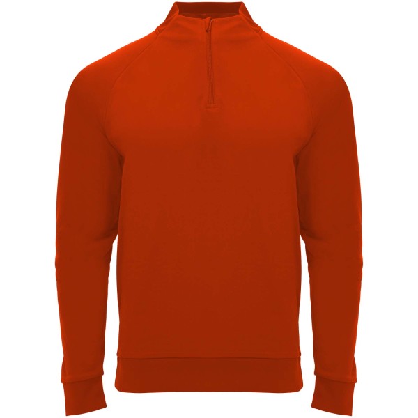 Epiro unisex sweatshirt with long sleeves and quarter zip