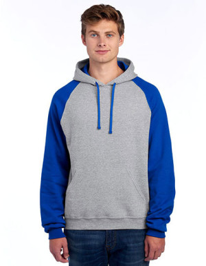 Nublend® Colour-Block Raglan Hooded Sweatshirt - Reklamnepredmety