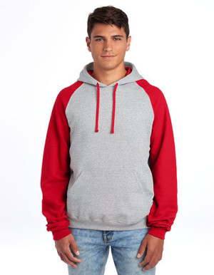 Nublend® Colour-Block Raglan Hooded Sweatshirt - Reklamnepredmety