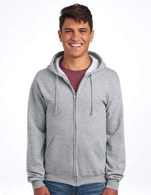 Nublend® Full-Zip Hooded Sweatshirt - Reklamnepredmety