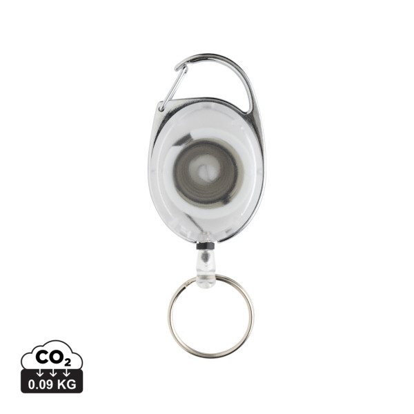 Self-winding key ring from RCS recycled. ABS