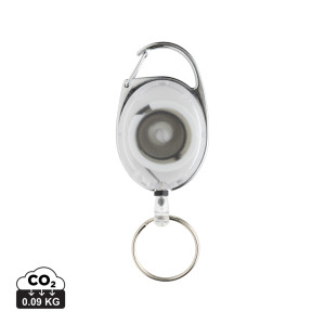 Self-winding key ring from RCS recycled. ABS - Reklamnepredmety