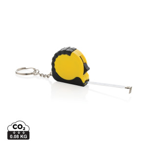 Keychain with 1m MeasureMate meter from RCS recycled. ABS - Reklamnepredmety