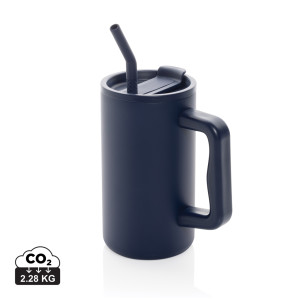 Cube 800ml mug made of recycled material. steel with RCS certification - Reklamnepredmety
