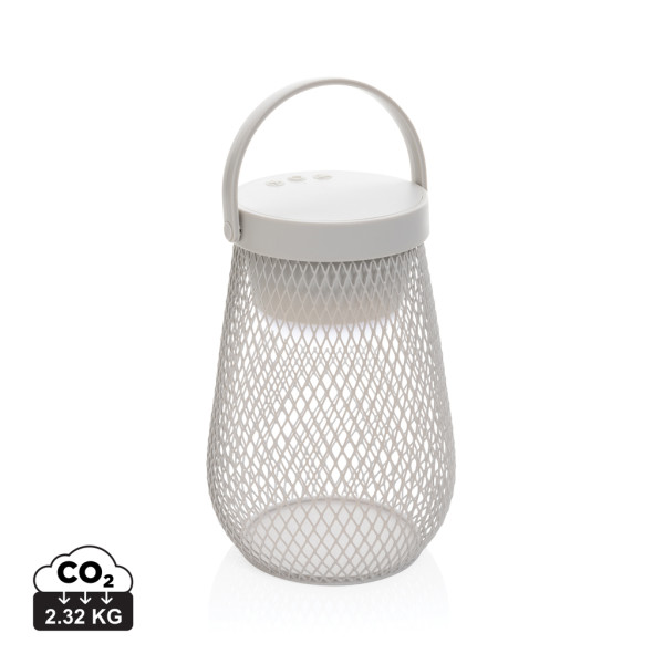 USB rechargeable table lamp Aurora from RCS recycling. plastic
