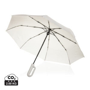 21" Yara Regenschirm mit Karabiner von RPET AWARE™ - Reklamnepredmety