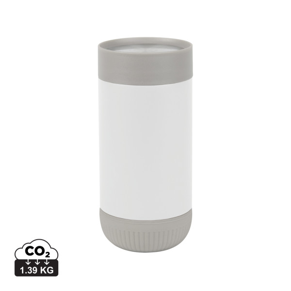 Push thermal mug VINGA Erie from RCS recycled. SS 350ml