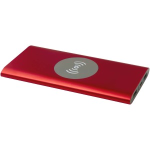 Juice 8000mAh wireless powerbank type C made of recycled aluminum - Reklamnepredmety