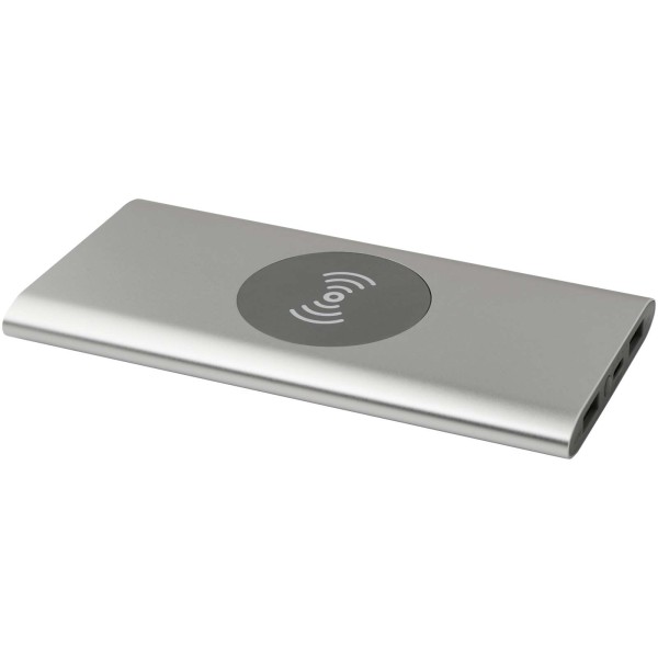 Juice 8000mAh wireless powerbank type C made of recycled aluminum