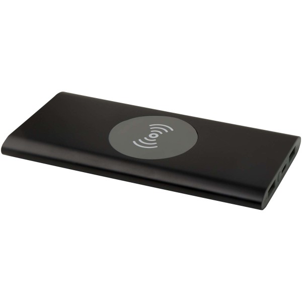 Juice 8000mAh wireless powerbank type C made of recycled aluminum