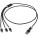 Versatile 5in1 charging cable made of recycled aluminum - 12438690 - variant PF 12438690