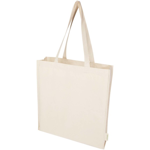 Orissa 14 liter wide bottom shopping bag 180g/m² GOTS
