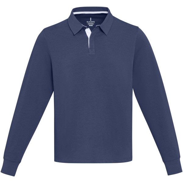Clyde unisex rugby polo shirt