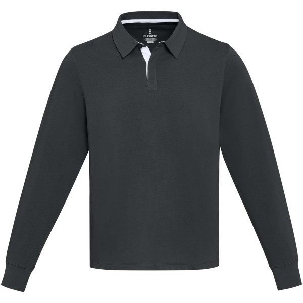 Clyde unisex rugby polo shirt