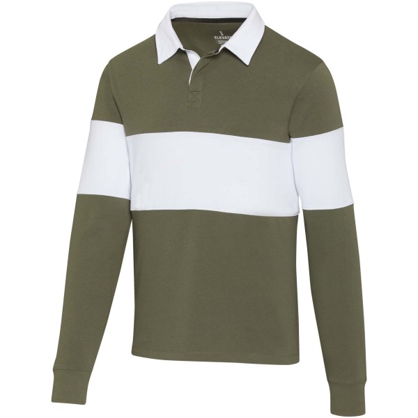 Clyde unisex rugby polo shirt