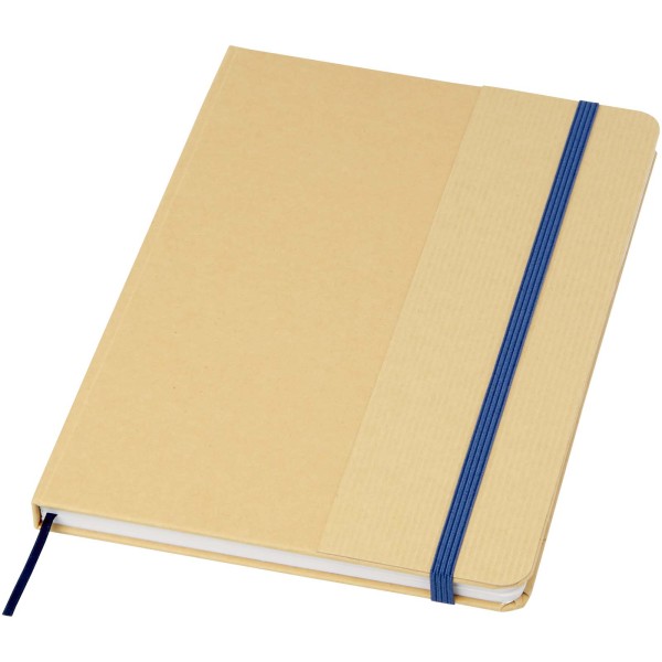 Nelida notebook made of recycled cardboard in A5 format with a hard cover