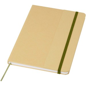 Nelida notebook made of recycled cardboard in A5 format with a hard cover - Reklamnepredmety