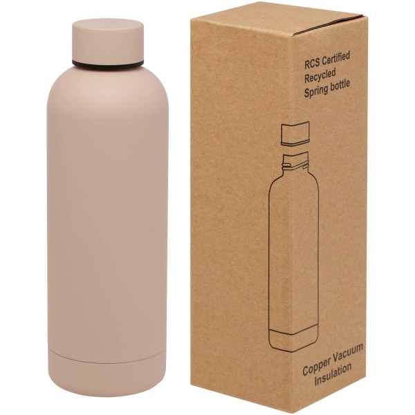 Spring 500ml RCS certified copper vacuum insulated bottle