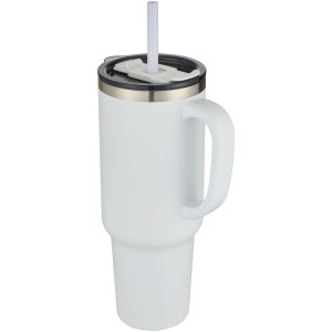 Sydney 1200 ml double wall RCS certified copper vacuum insulated tumbler with straw - Reklamnepredmety