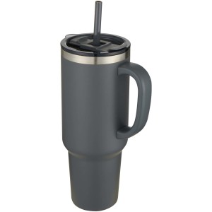 Sydney 1200 ml double wall RCS certified copper vacuum insulated tumbler with straw - Reklamnepredmety