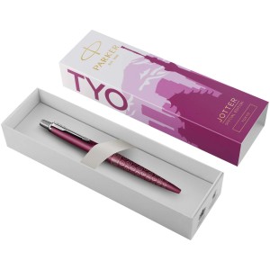 Parker Jotter SE Global Icons colour trim ballpoint pen (blue ink) - Reklamnepredmety