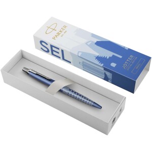Parker Jotter SE Global Icons colour trim ballpoint pen (blue ink) - Reklamnepredmety