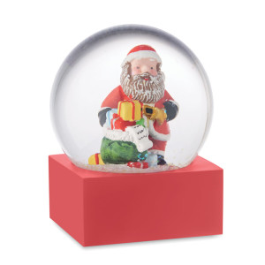 Christmas glass snow ball SANTISIMO - Reklamnepredmety