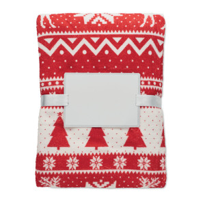 Blanket with a winter motif TOSTI - Reklamnepredmety