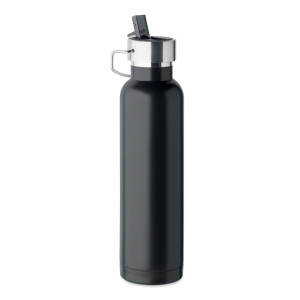 Double wall bottle in recycled stainless steel RIFLOW - Reklamnepredmety