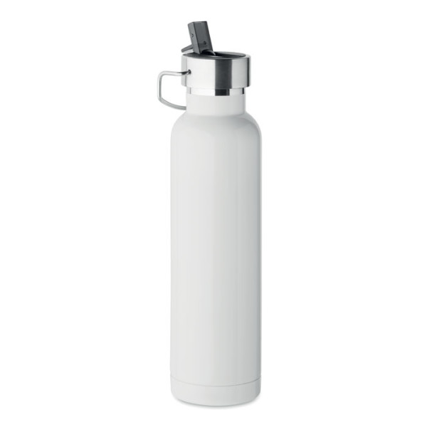 Double wall bottle in recycled stainless steel RIFLOW