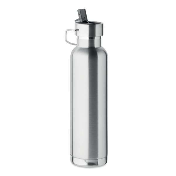 Double wall bottle in recycled stainless steel RIFLOW