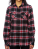 BU5210 Women`s Woven Plaid Flannel Shirt - BU5210_Red-Check - variant Ls 1000035106