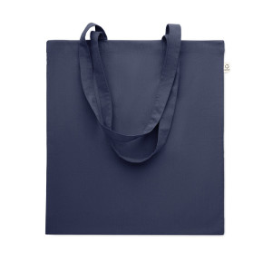Recycled cotton shopping bag VIVEKA COLOUR - Reklamnepredmety