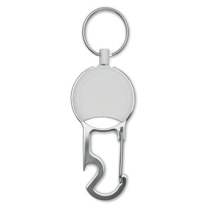 Badge holder with key ring PULRIC - Reklamnepredmety