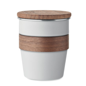 Single wall tumbler WALNUT - Reklamnepredmety