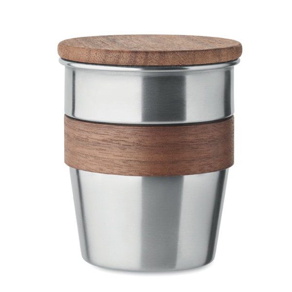 Single wall tumbler WALNUT