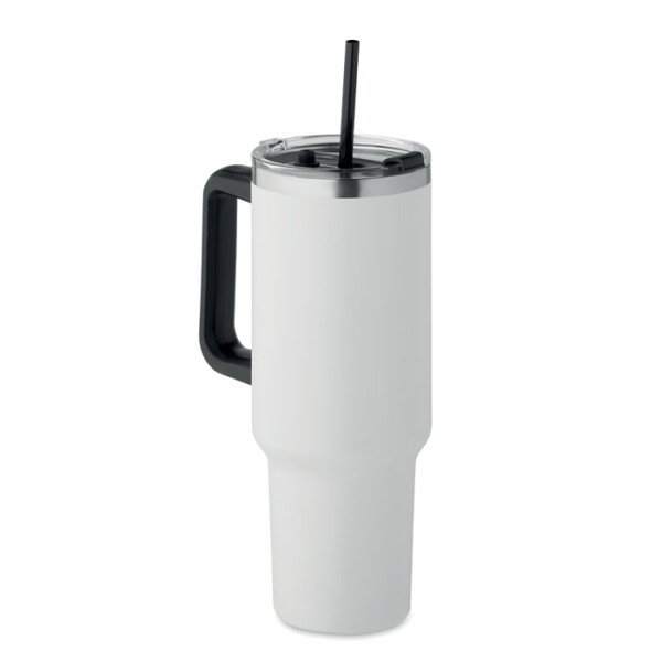 Double wall tumbler with straw lid SUMA