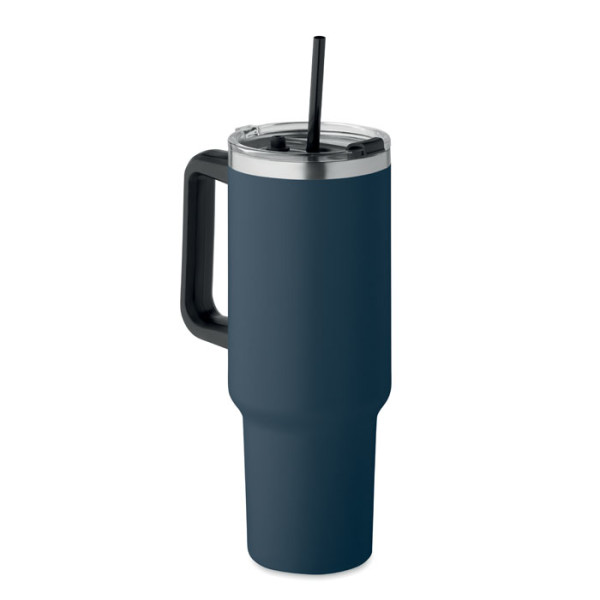 Double wall tumbler with straw lid SUMA